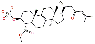 Methyl 3b-hydroxy-23-oxo-29-nor-lanosta-8,24-dien-28-oate 3-sulfate
